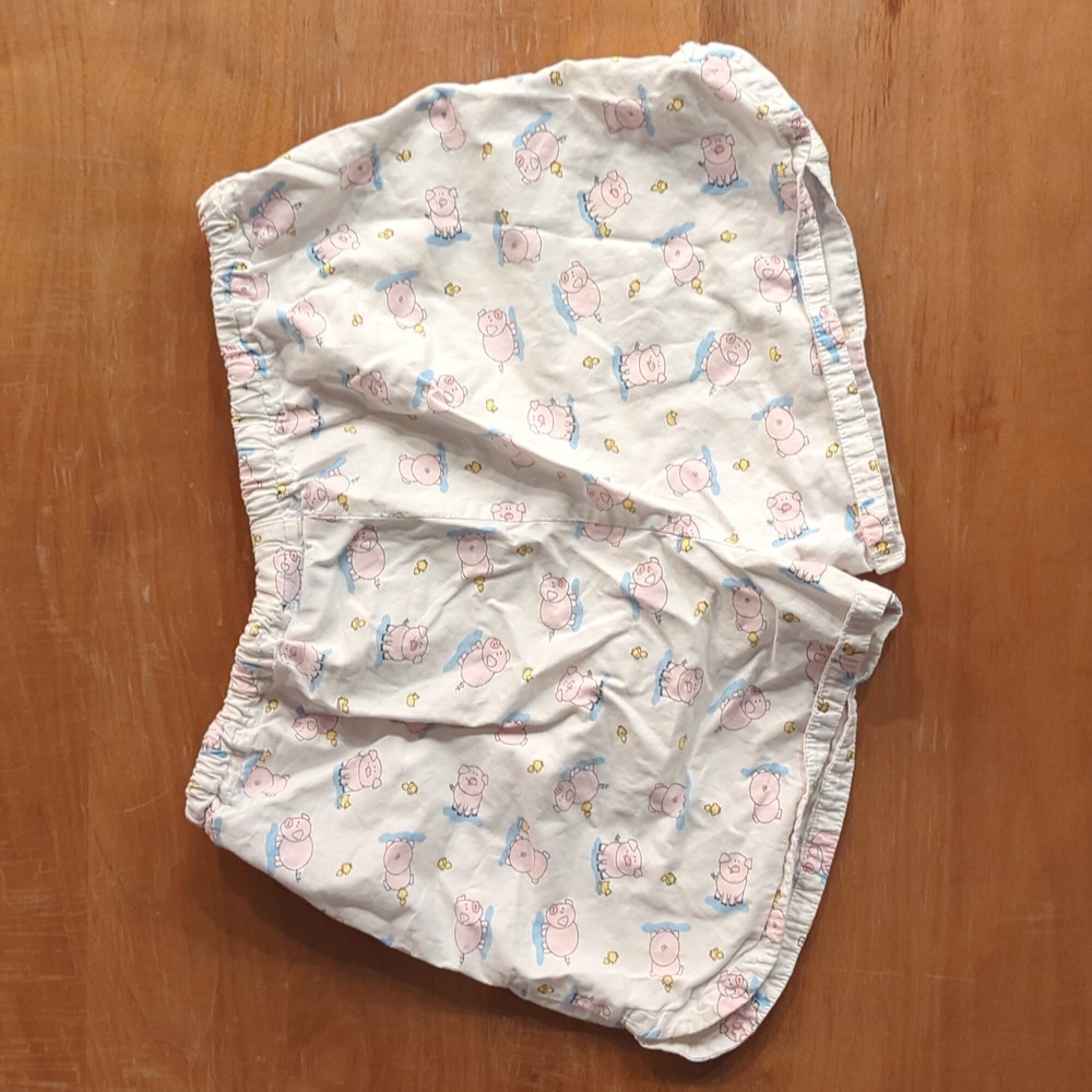 Pig and Duck Pajama Shorts - Picture 4 of 4